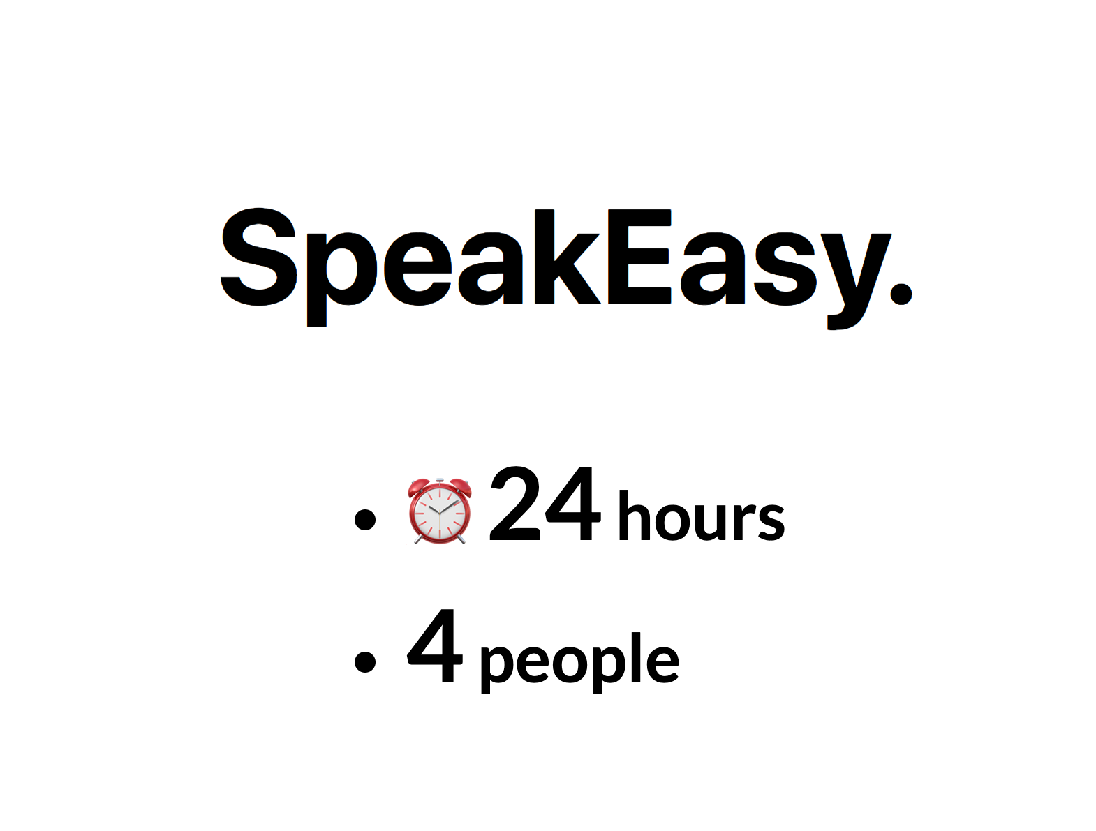 Cover image for SpeakEasy